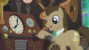 Dr. Hooves pulls the lever S5E9