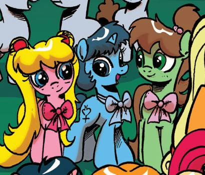 Image - Friends Forever issue 16 Sailor Moon fillies.png | My Little Pony Friendship is Magic ...