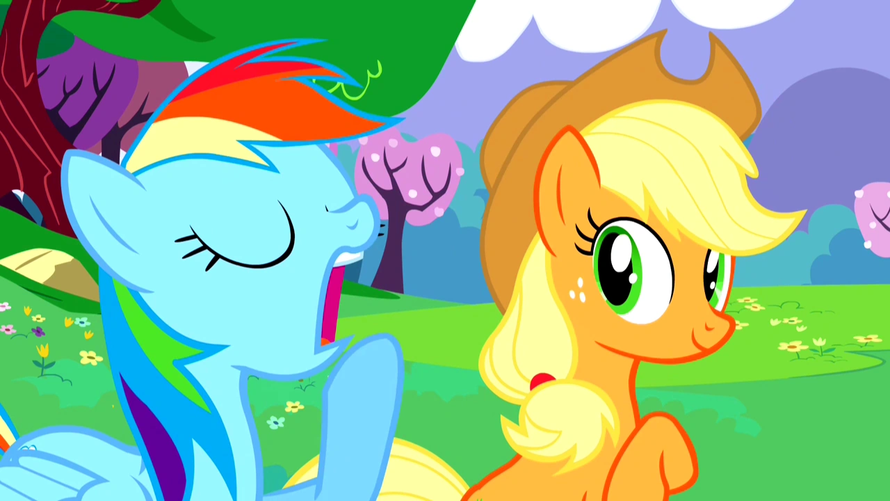 Image Rainbow yawn S2E25.png My Little Pony Friendship is Magic
