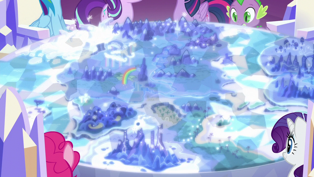 Image The Cutie Map Is Reactivated S6E12 Png My Little Pony   Latest