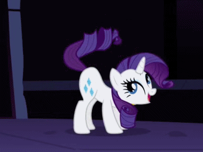 Imagen - Rarity tail.png | My Little Pony: La Magia de la Amistad Wiki