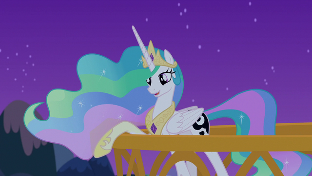 File:Princess Celestia "everypony's asleep" S7E10.png