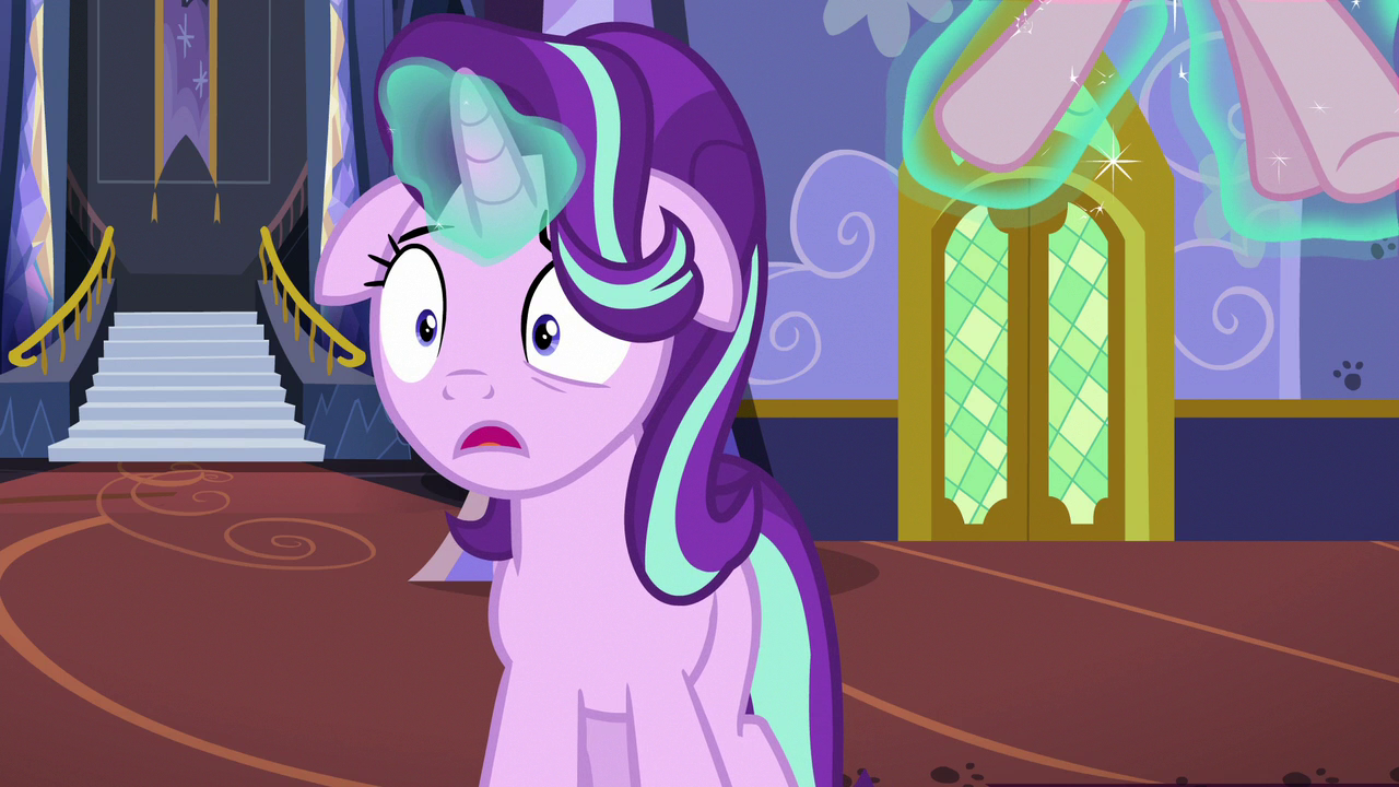 Image - Starlight Glimmer notices Fluttershy's animals S6E21.png | My ...