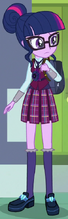 Human Twilight Sparkle academy uniform ID EG3