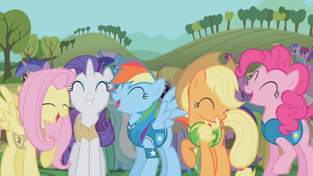 Image - Ponies laughing S1E11.png | My Little Pony Friendship is Magic ...