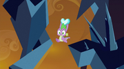 Spike jumping across ledge S3E2