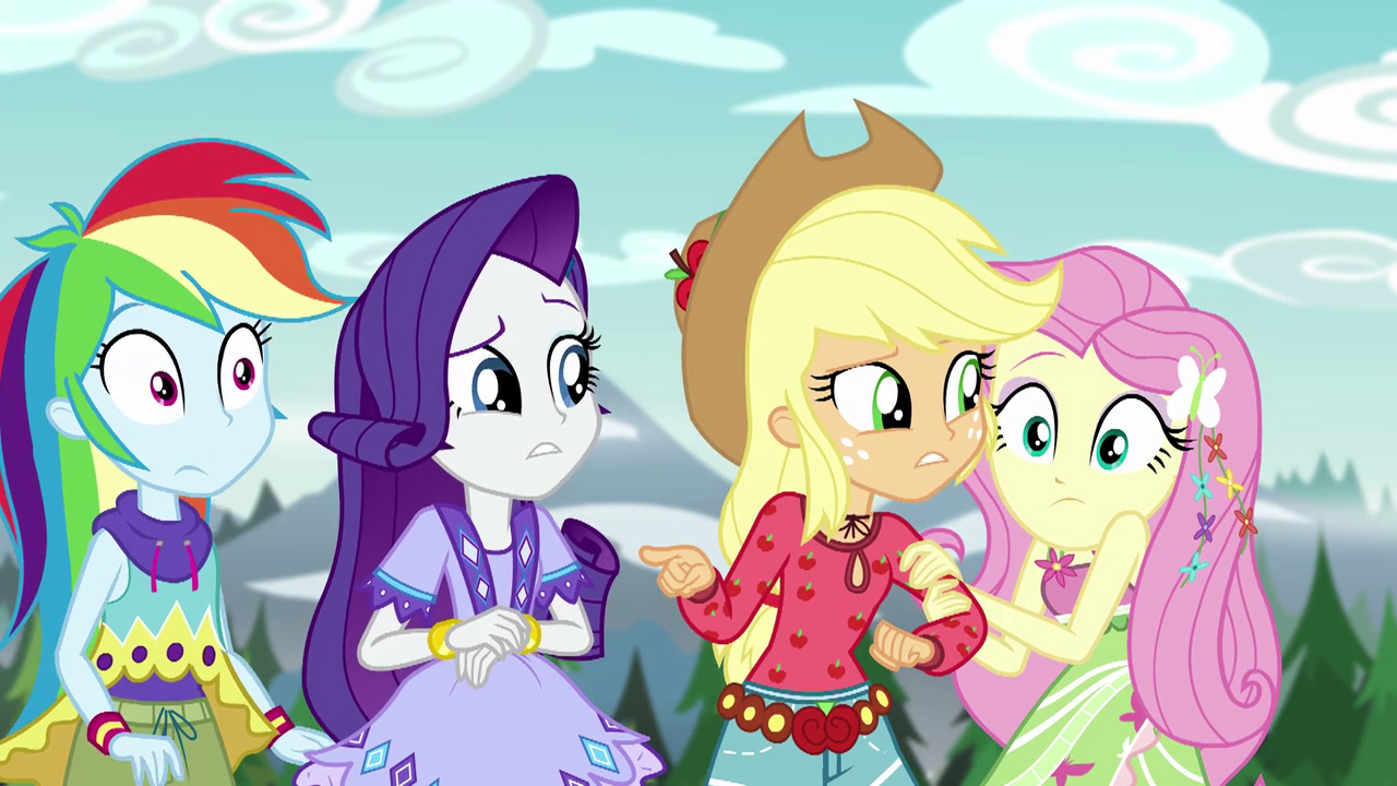 Imagen - Applejack "are her feet not touchin' the ground ...