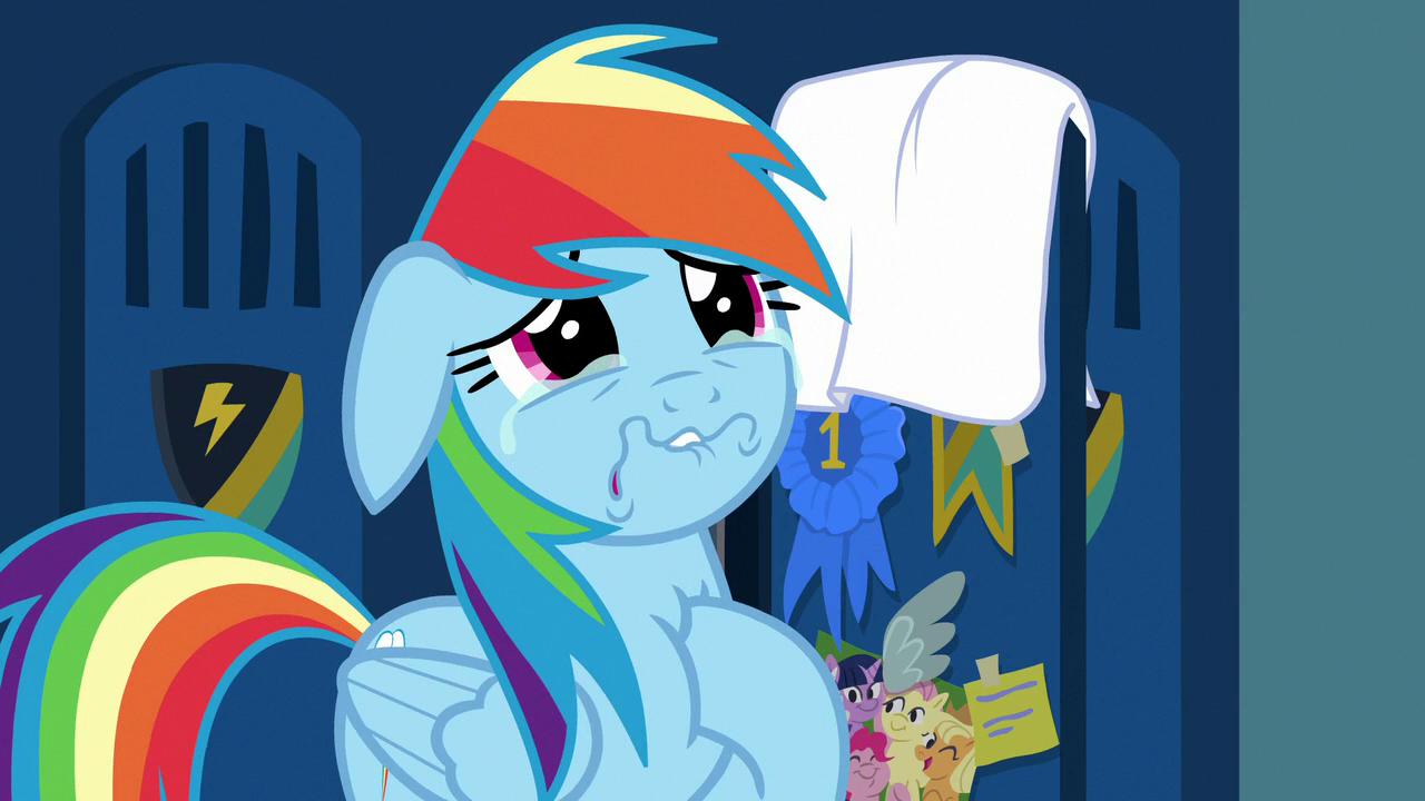 my little pony applejack crying