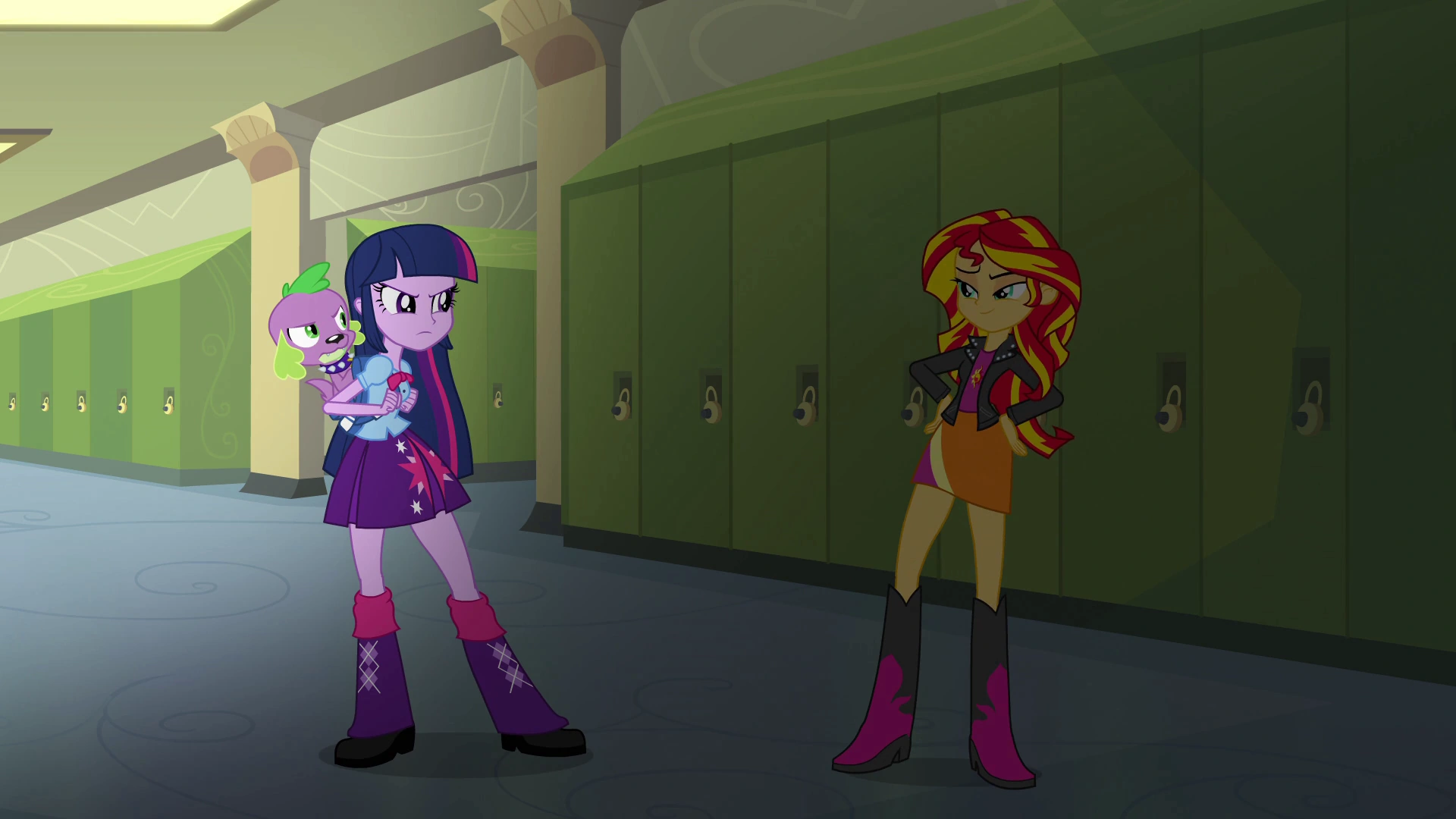 Image Twilight vs Sunset 3 EG.png My Little Pony Friendship is