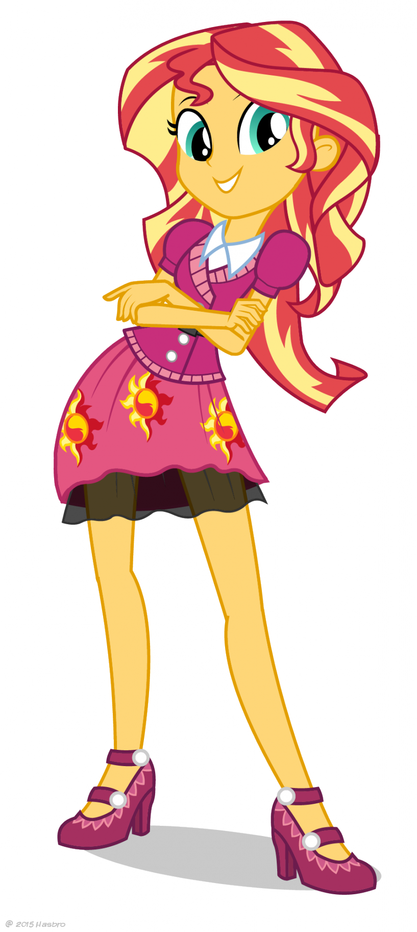 Image Friendship Games Sunset Shimmer School Spirit artwork.png My
