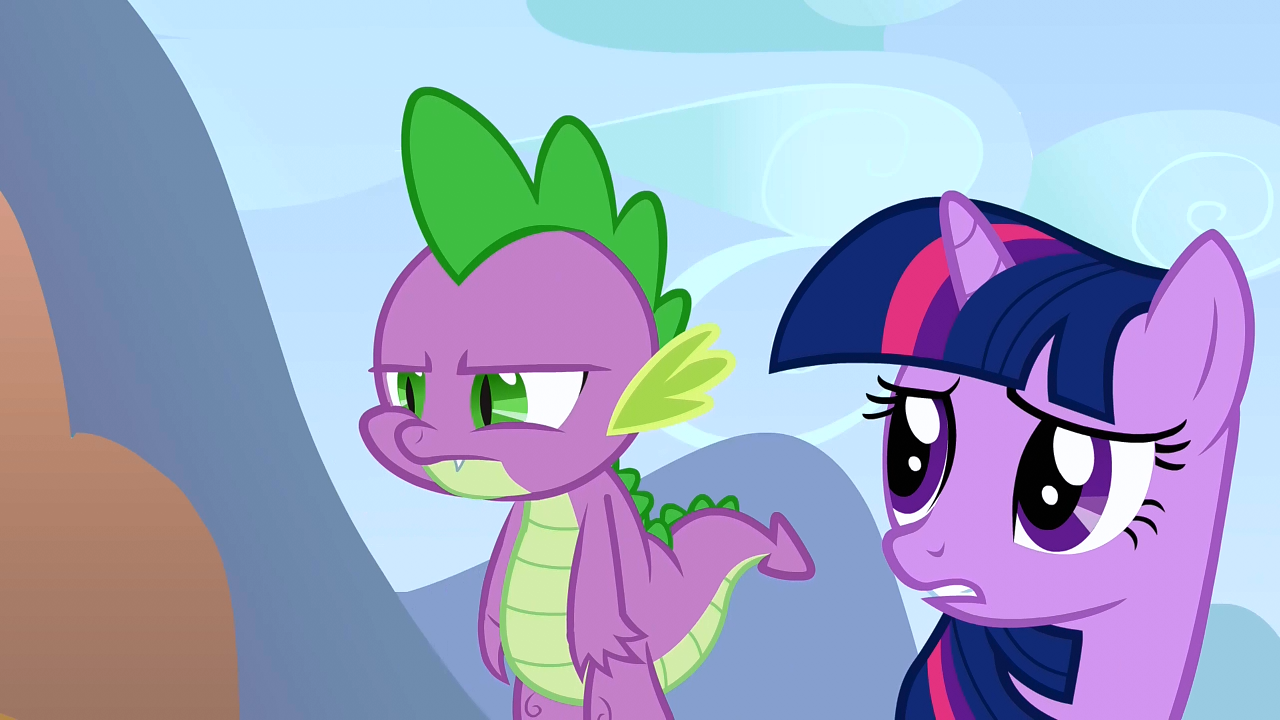 Image - A grumpy Spike S1E13.png | My Little Pony Friendship is Magic ...