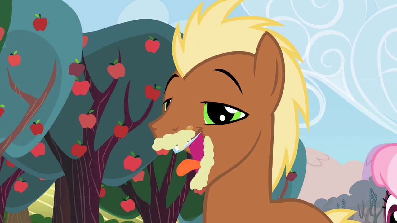 Image Meadow Song after drinking apple cider S2E15.png My Little Pony Friendship is Magic