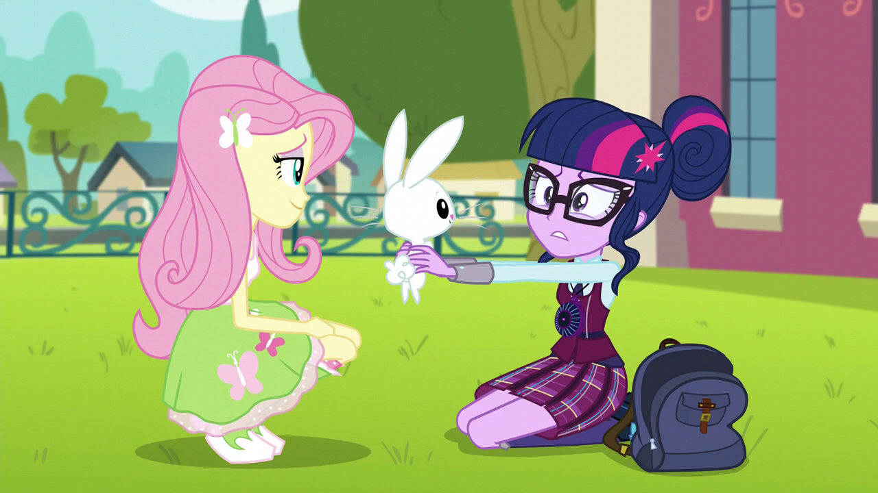 Image - Twilight nervously takes Angel EG3.png | My Little ...