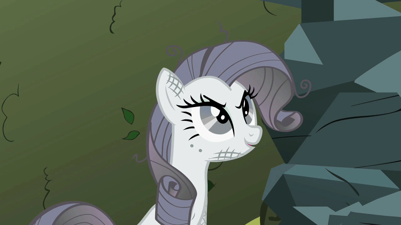 Image - Grey Rarity planning something S2E1.png | My Little Pony