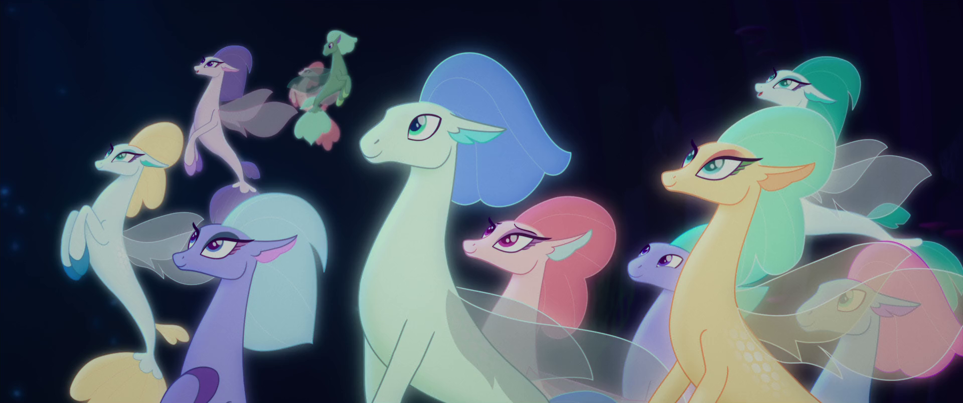 Seaponies and mermares  My Little Pony Friendship is 