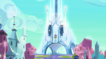 little pony crystal empire castle