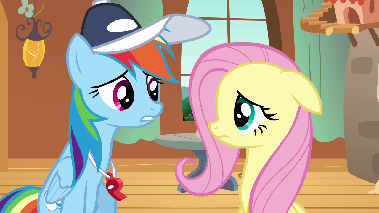 Image - Rainbow Dash talking to Fluttershy S2E22.png | My Little Pony ...