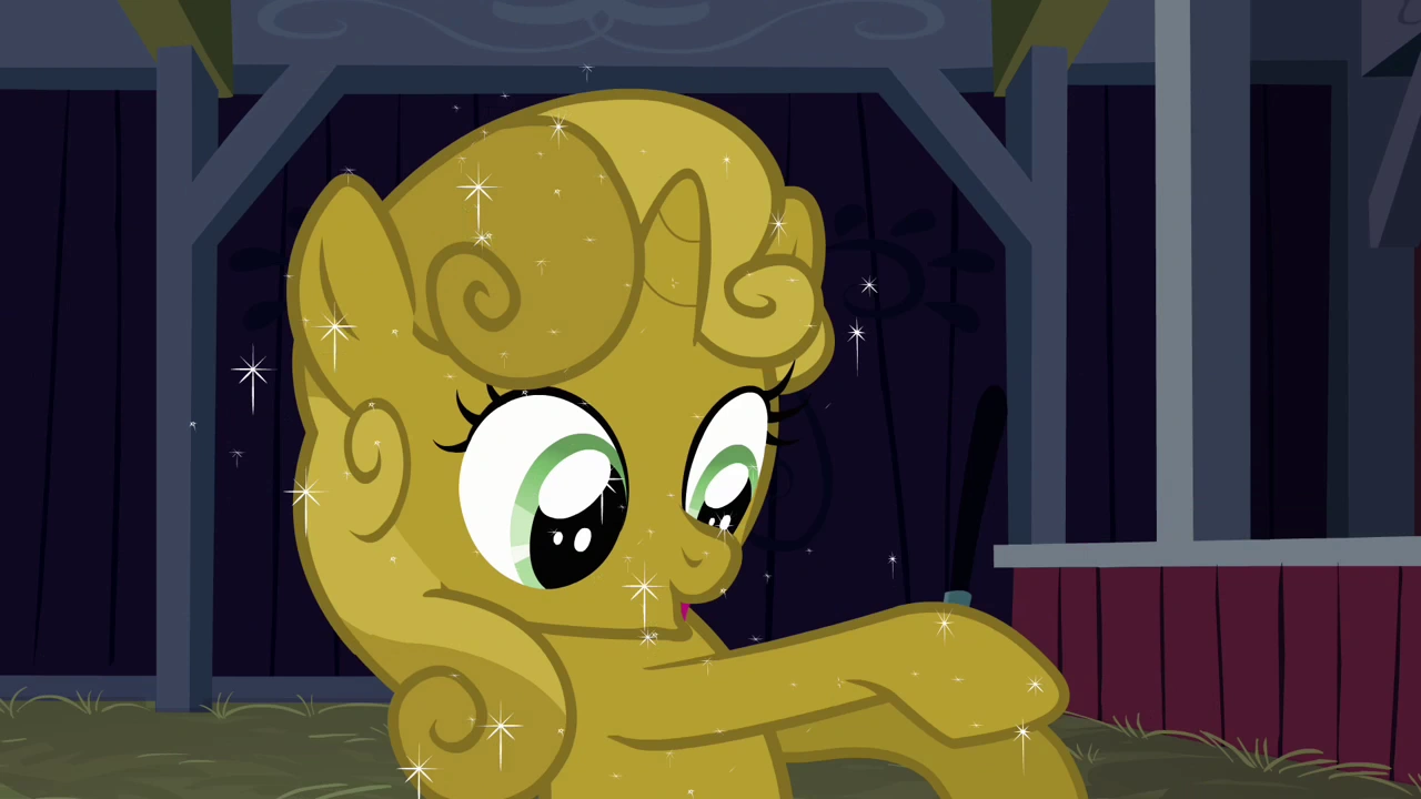 Image Sweetie Belle covered by luster dust S3E04.png My Little Pony Friendship is Magic Wiki