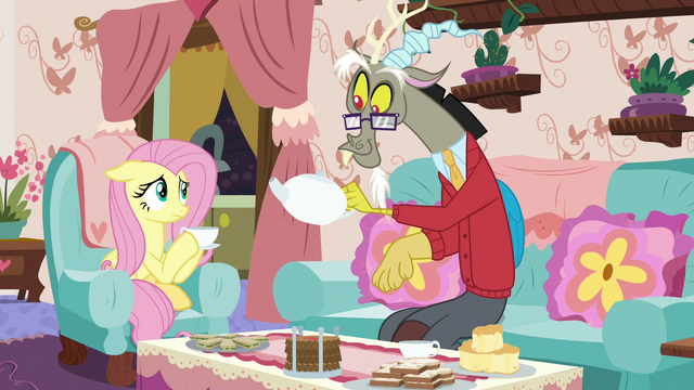 File:Discord about to refill Fluttershy's teacup S7E12.png