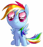 FANMADE Chibi Rainbow Dash