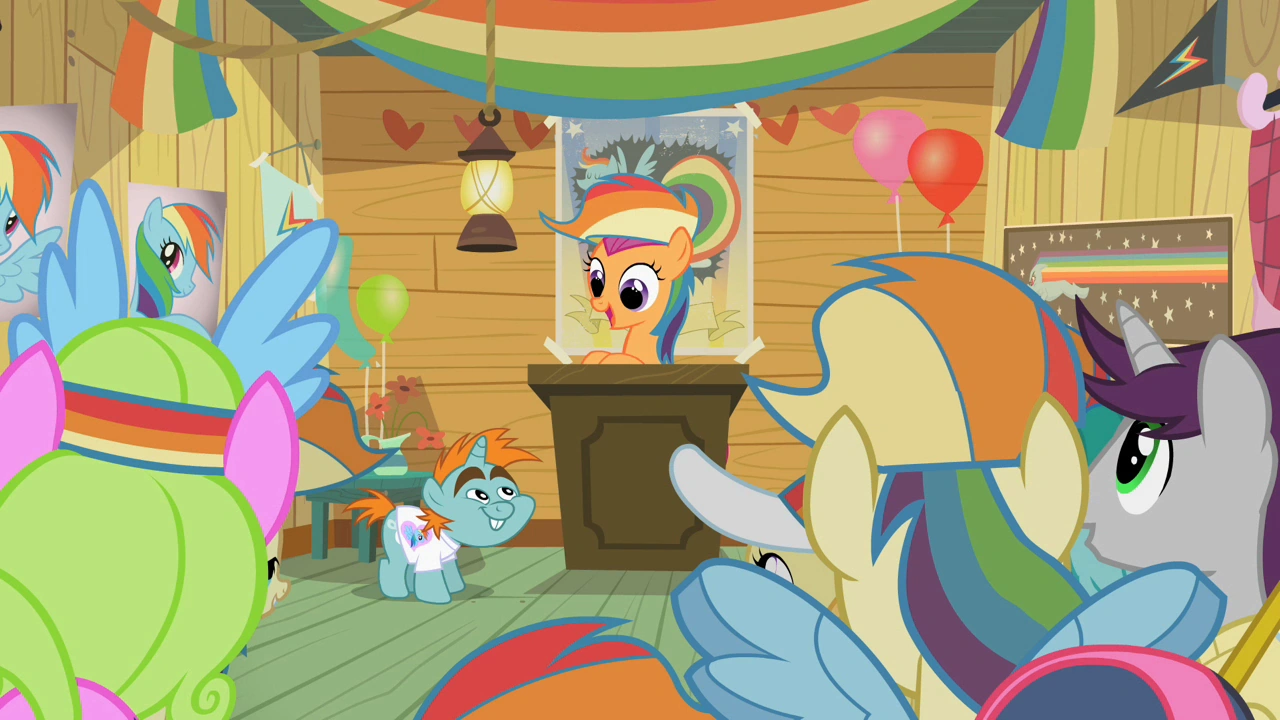 Image - Rainbow Dash Fan Club Meeting S2E8.png | My Little Pony ...