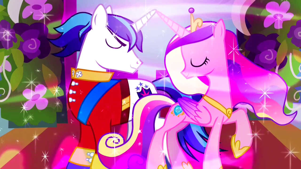 my little pony friendship is magic princess cadence and shining armor wedding day
