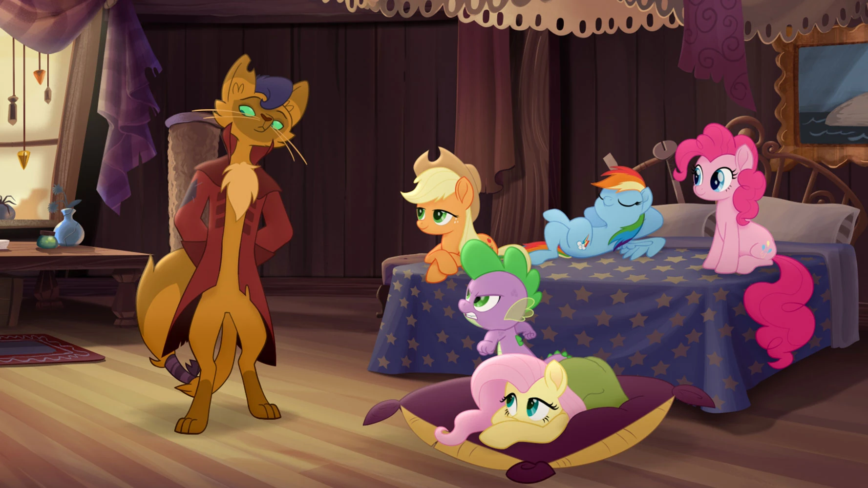 Image - MLP The Movie Multikino - Main four and Spike in 