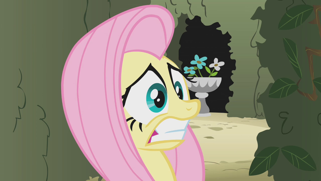 Image Scared Fluttershy S2E01.png My Little Pony Friendship is