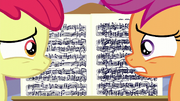 Apple Bloom and Scootaloo nervous S6E4