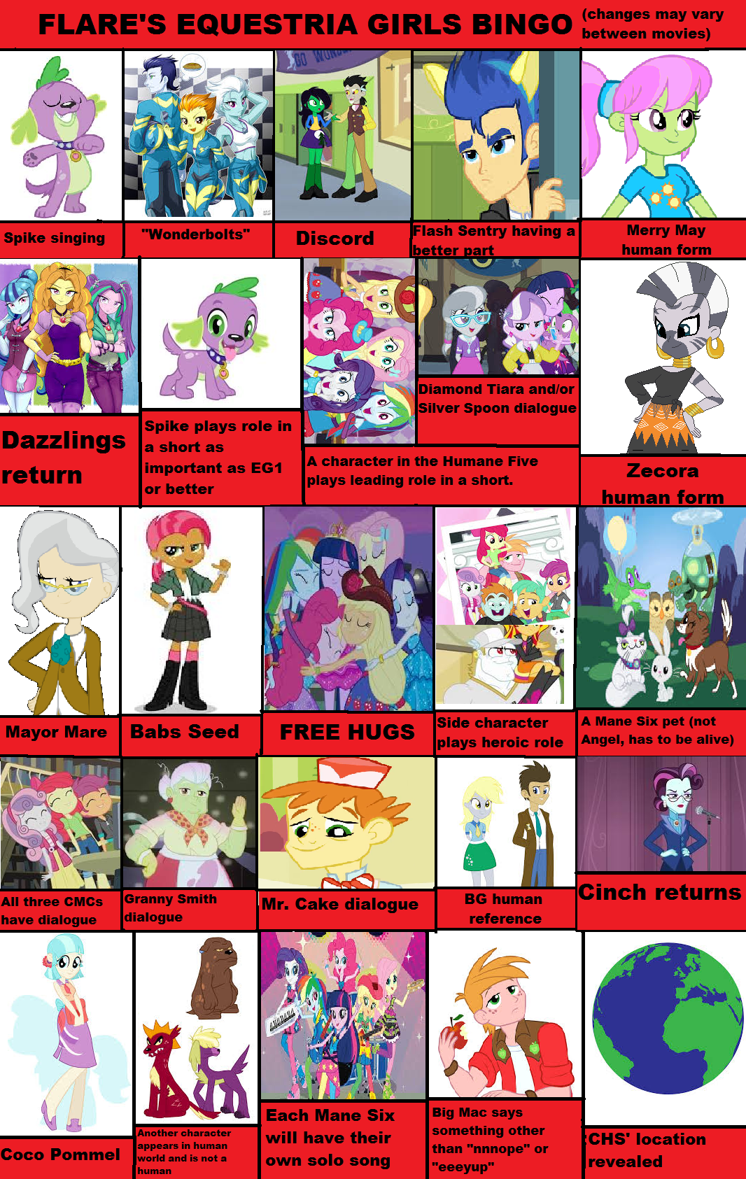 User blog:Mega Sean 45/Flare's Equestria Girls Specials 