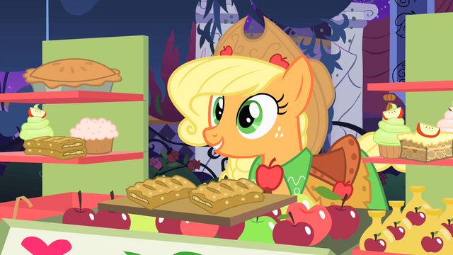 File:Applejack charges Rarity and Blueblood for fritters S1E26.png