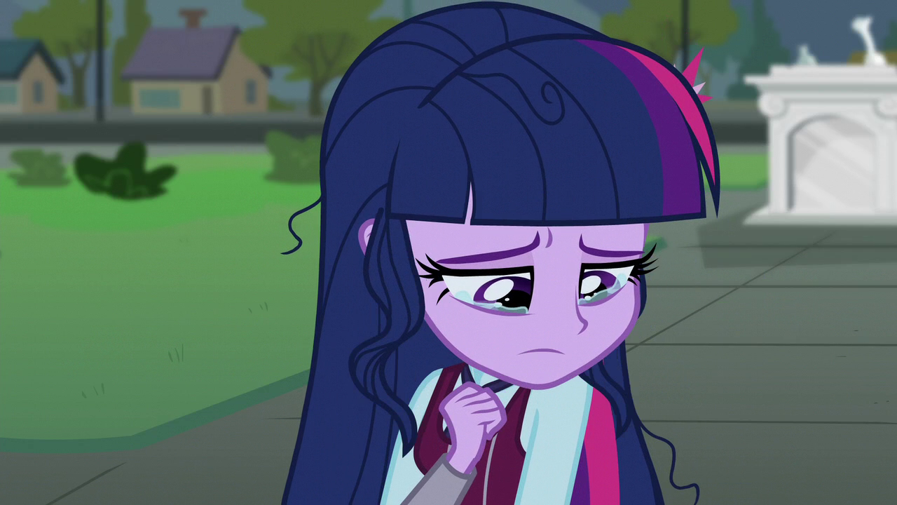 twilight sparkle crying vector