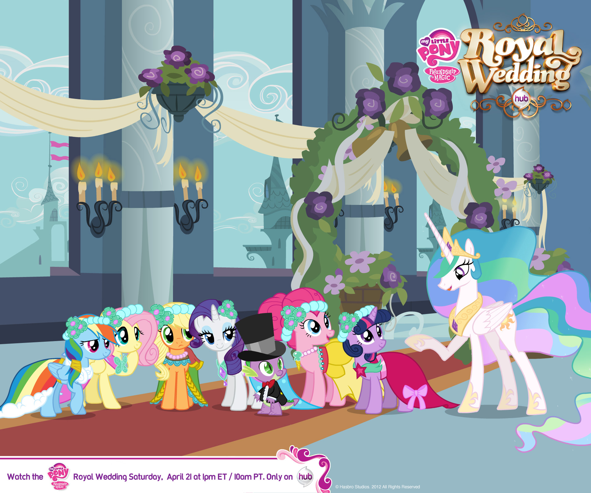 Image Canterlot Wedding Wallpaper 4 Jpg My Little Pony Canterlot Wedding Wallpaper 4 Jpg