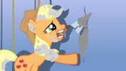 Applejack com uma espátula T2E20