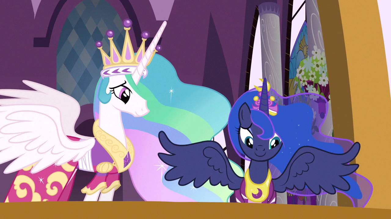 my little pony friendship is magic princess celestia and luna