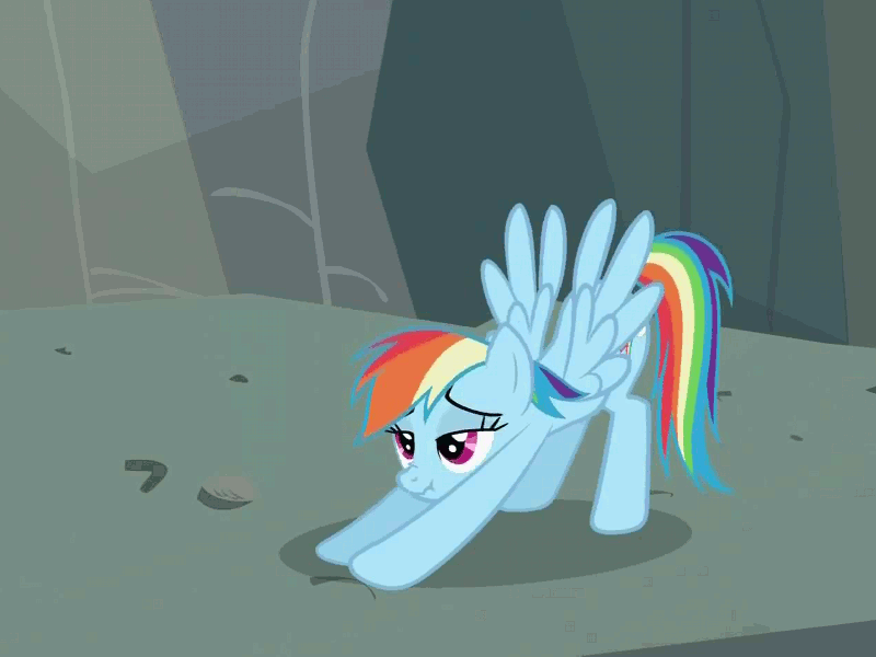 [Image: FANMADE_Rainbow_Dash_stretching.gif]