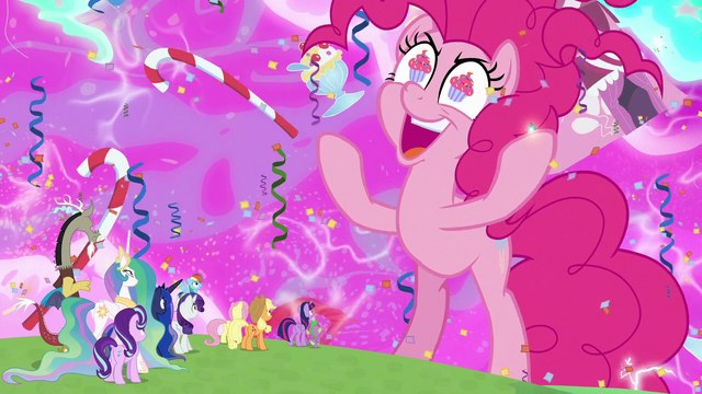 File:Pinkie Pie "everything is made of icing!" S9E25.png