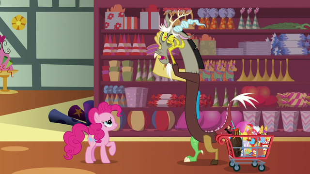 File:Discord worries over his tea party to Pinkie S7E12.png