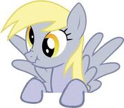 FANMADE Derpy peering over