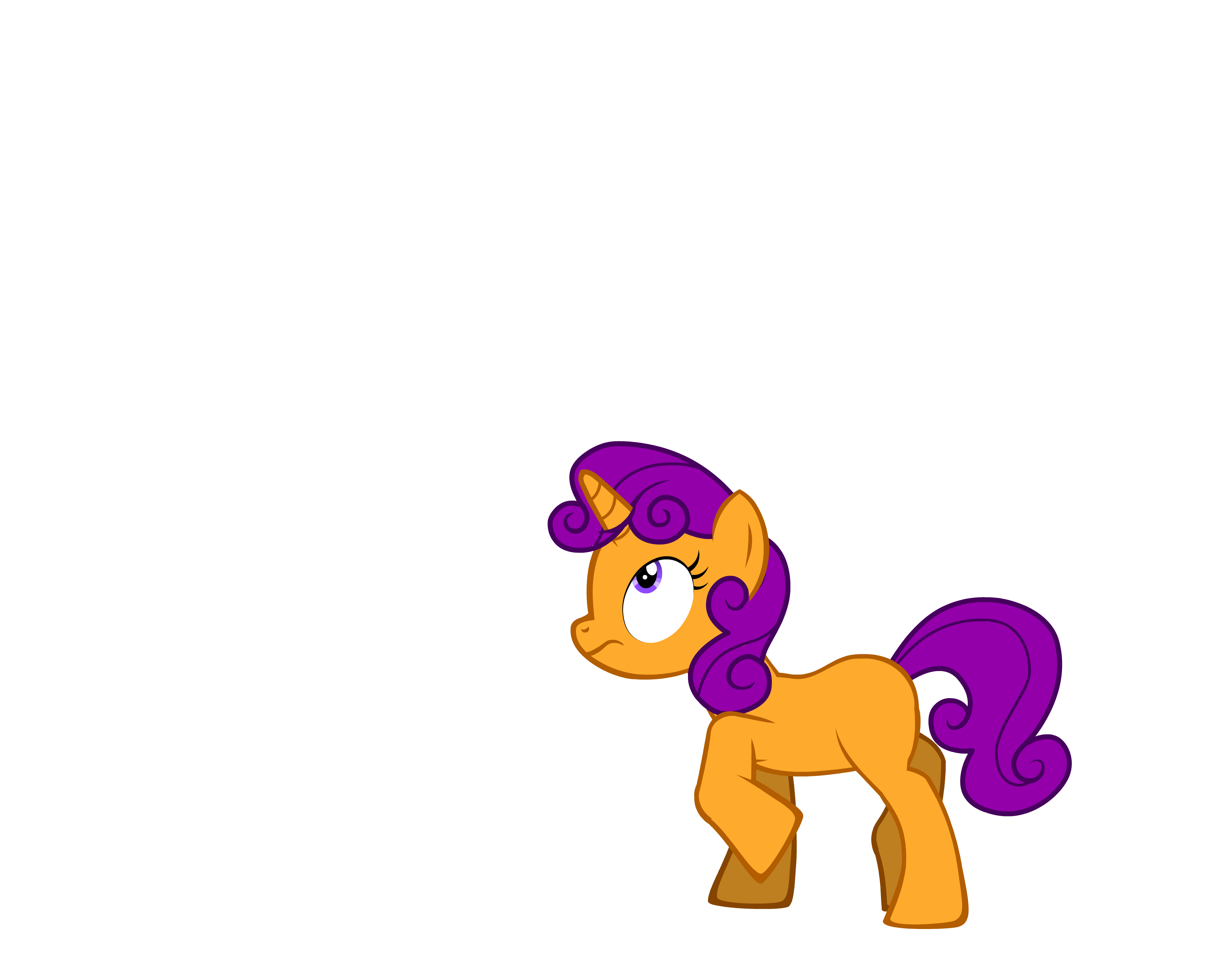 my little pony sweetie belle and scootaloo