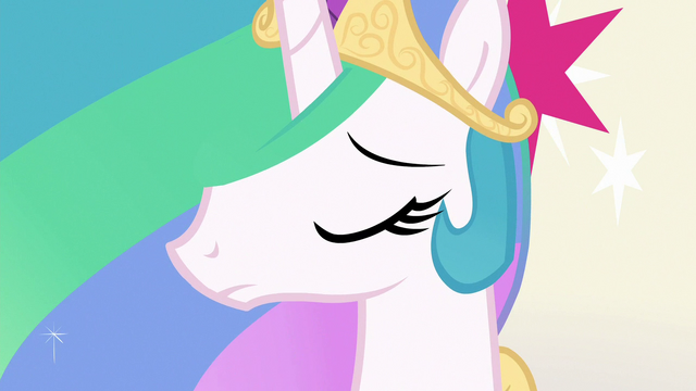 File:Celestia sadly lowers her head S7E1.png