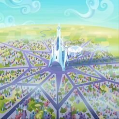 Crystal Empire with stadium S03E12