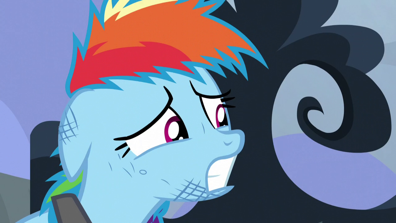 Image Rainbow Dash worried S5E5.png My Little Pony Friendship is