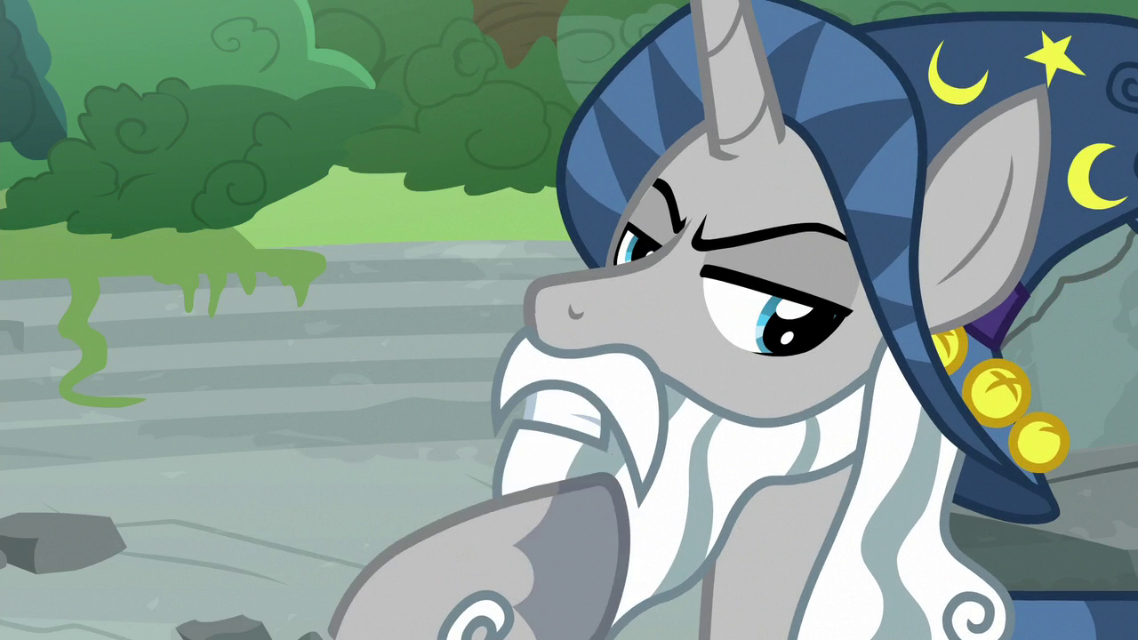 Download Image - Star Swirl the Bearded stroking his beard S7E26.png | My Little Pony Friendship is Magic ...