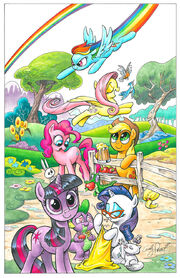 Cómic MLP cover
