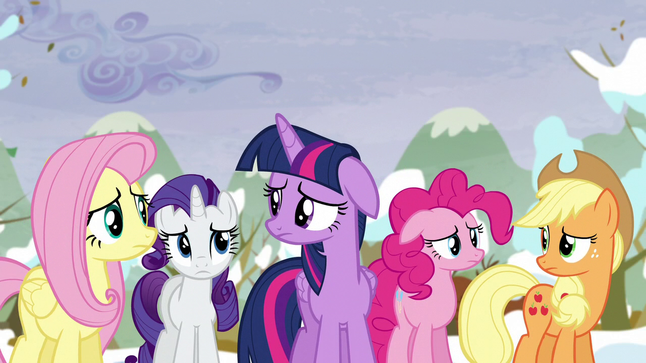 Image - Rainbow's friends are concerned S5E5.png | My Little Pony ...