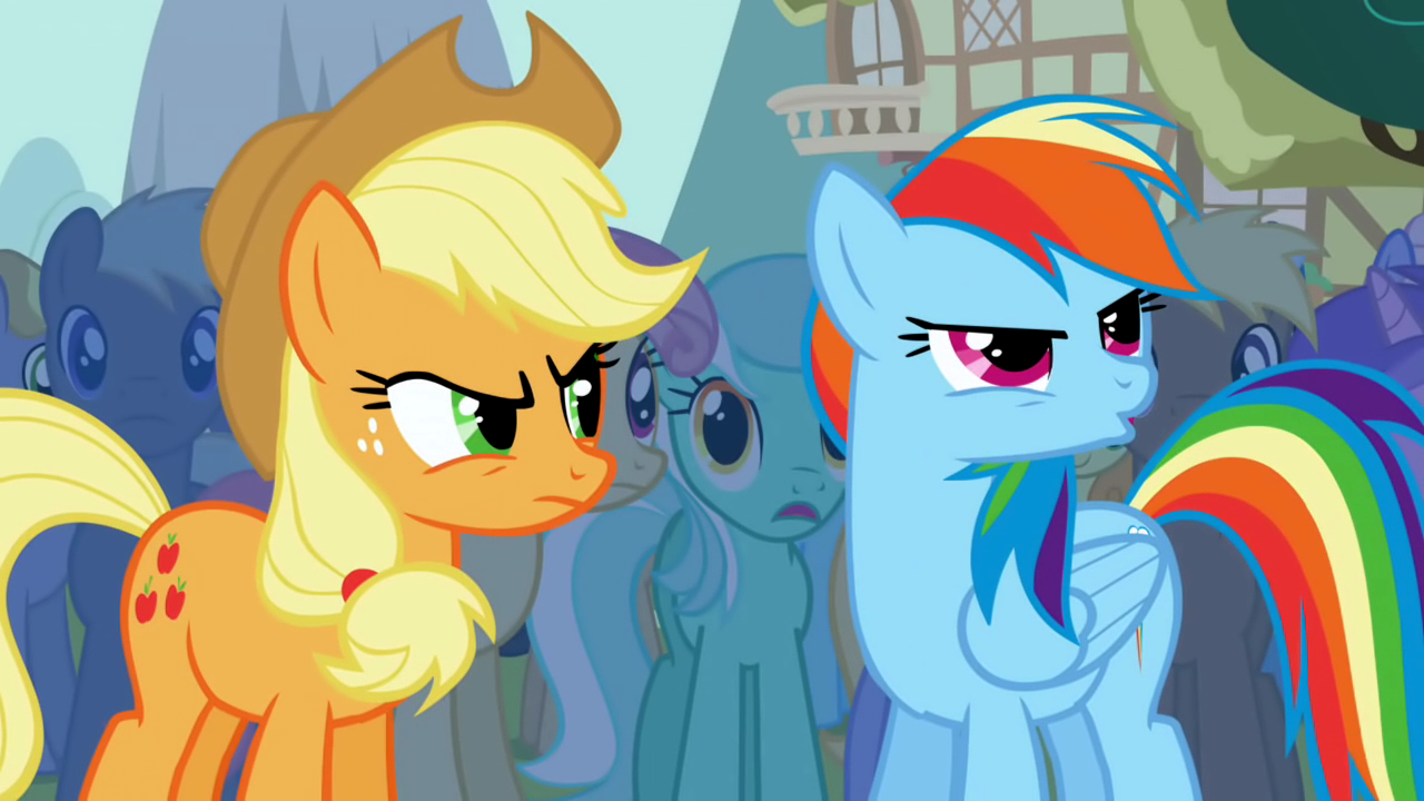 rainbow dash and trixie