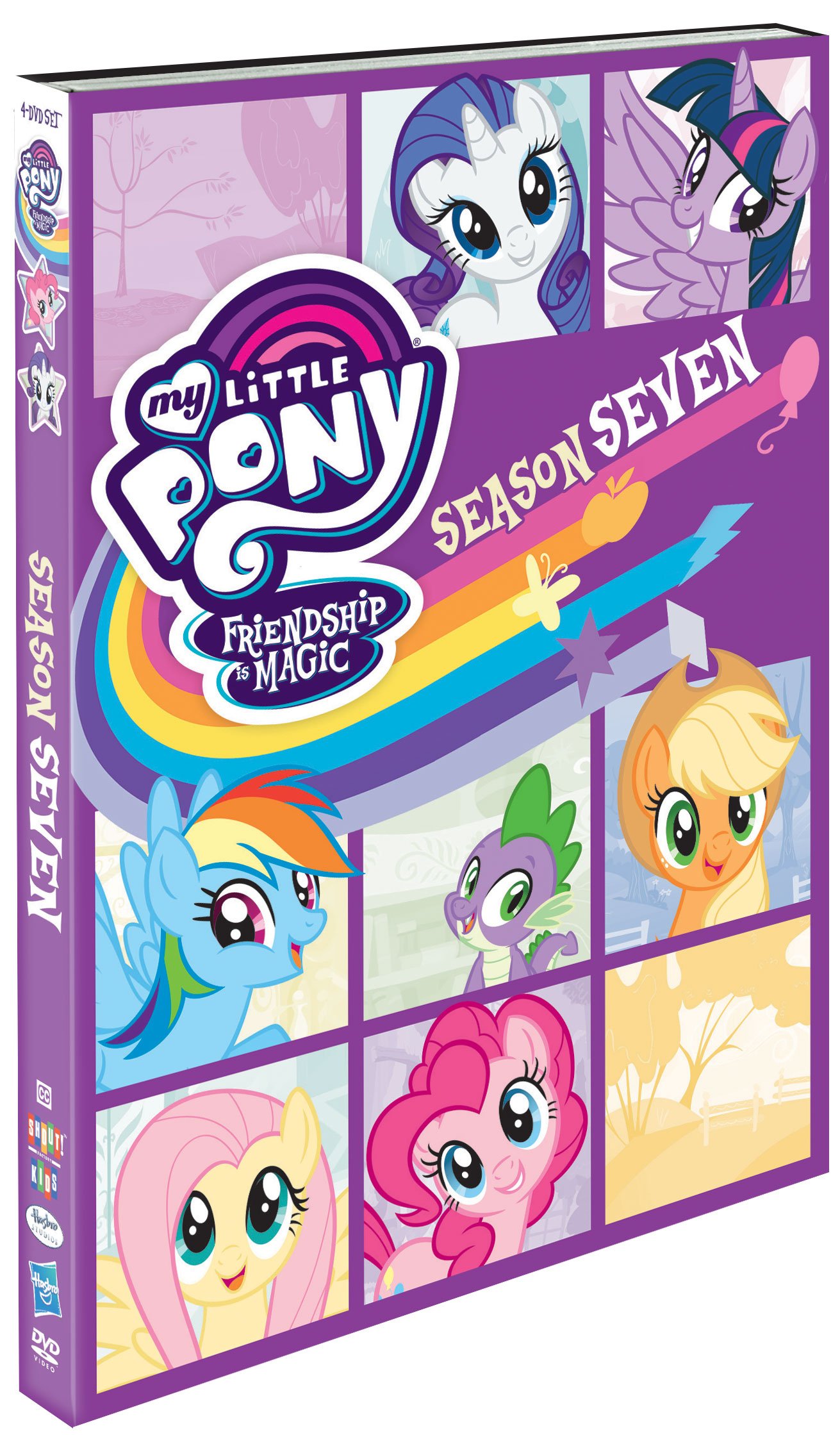 Image - MLP Friendship is Magic Season Seven DVD sideview.jpg | My