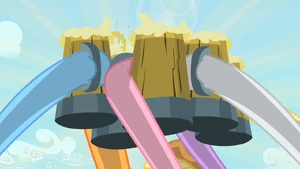 Main 6 holding cider S2E15