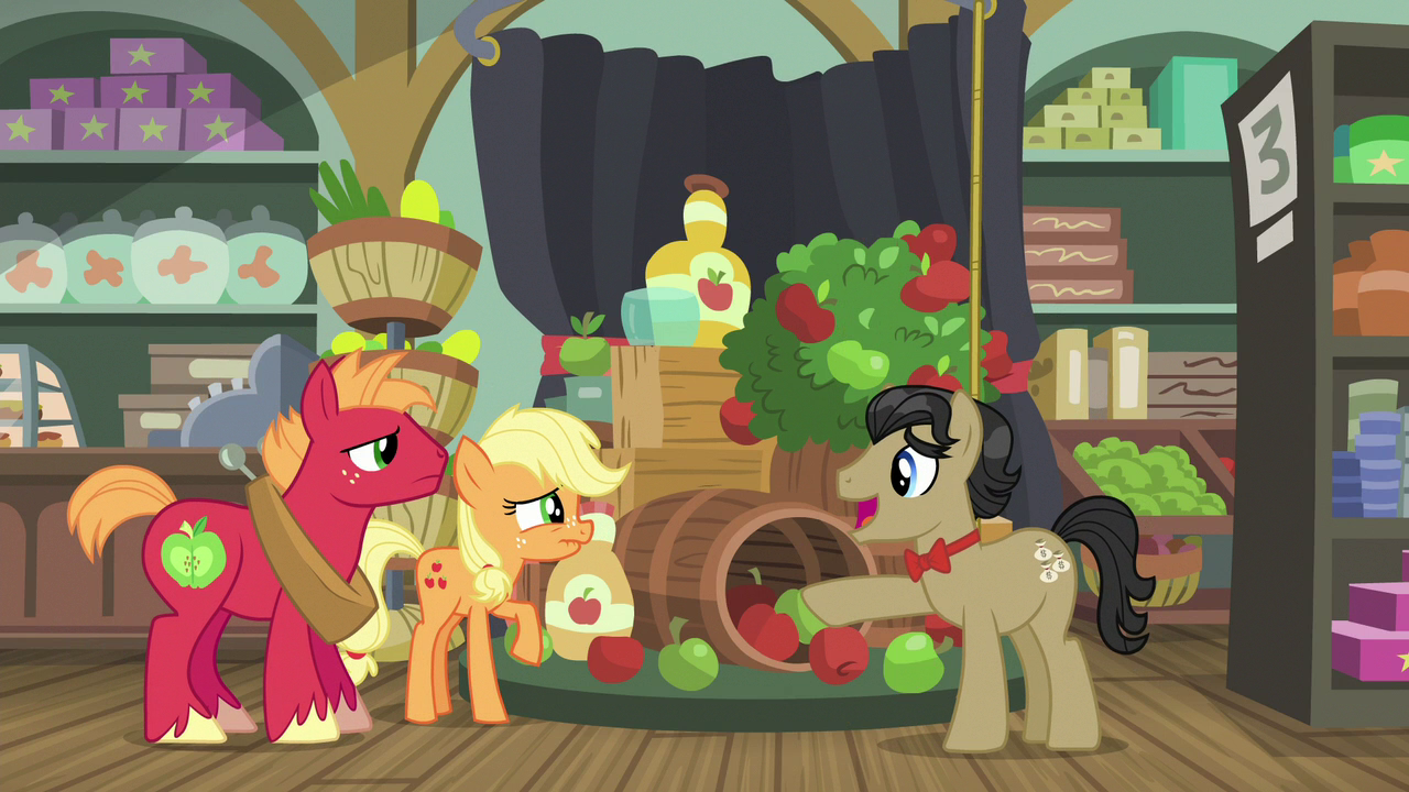 my little pony applejack filthy rich